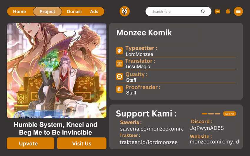 Baca Komik Humble System, Kneel and Beg Me to Be Invincible Chapter 10 Gambar 1