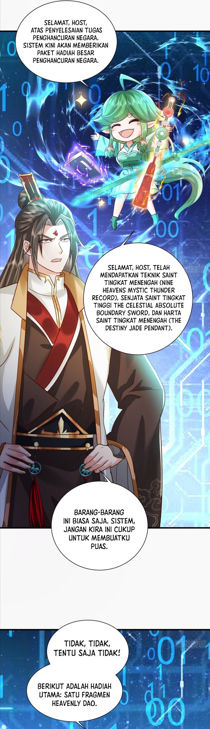 Humble System, Kneel and Beg Me to Be Invincible Chapter 49 Gambar 17