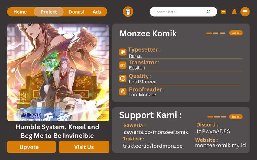 Baca Komik Humble System, Kneel and Beg Me to Be Invincible Chapter 5 Gambar 1