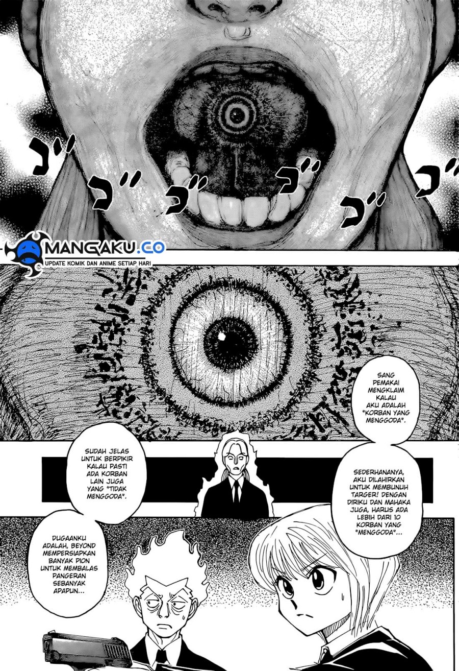 Hunter x Hunter Chapter 401 Gambar 11