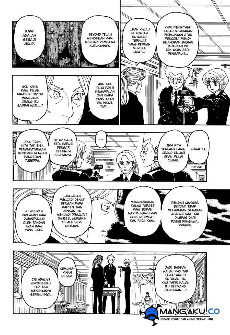 Hunter x Hunter Chapter 401 Gambar 12