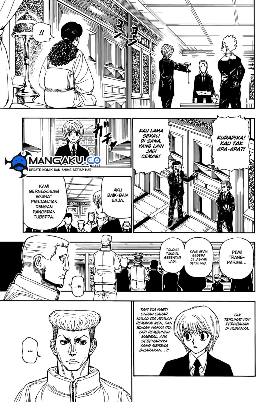 Hunter x Hunter Chapter 401 Gambar 15