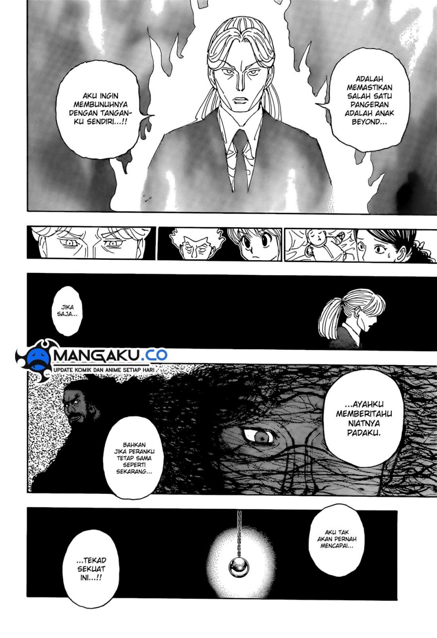 Hunter x Hunter Chapter 401 Gambar 18