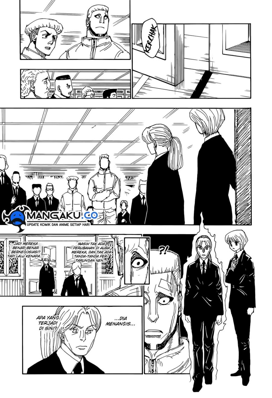 Hunter x Hunter Chapter 401 Gambar 19
