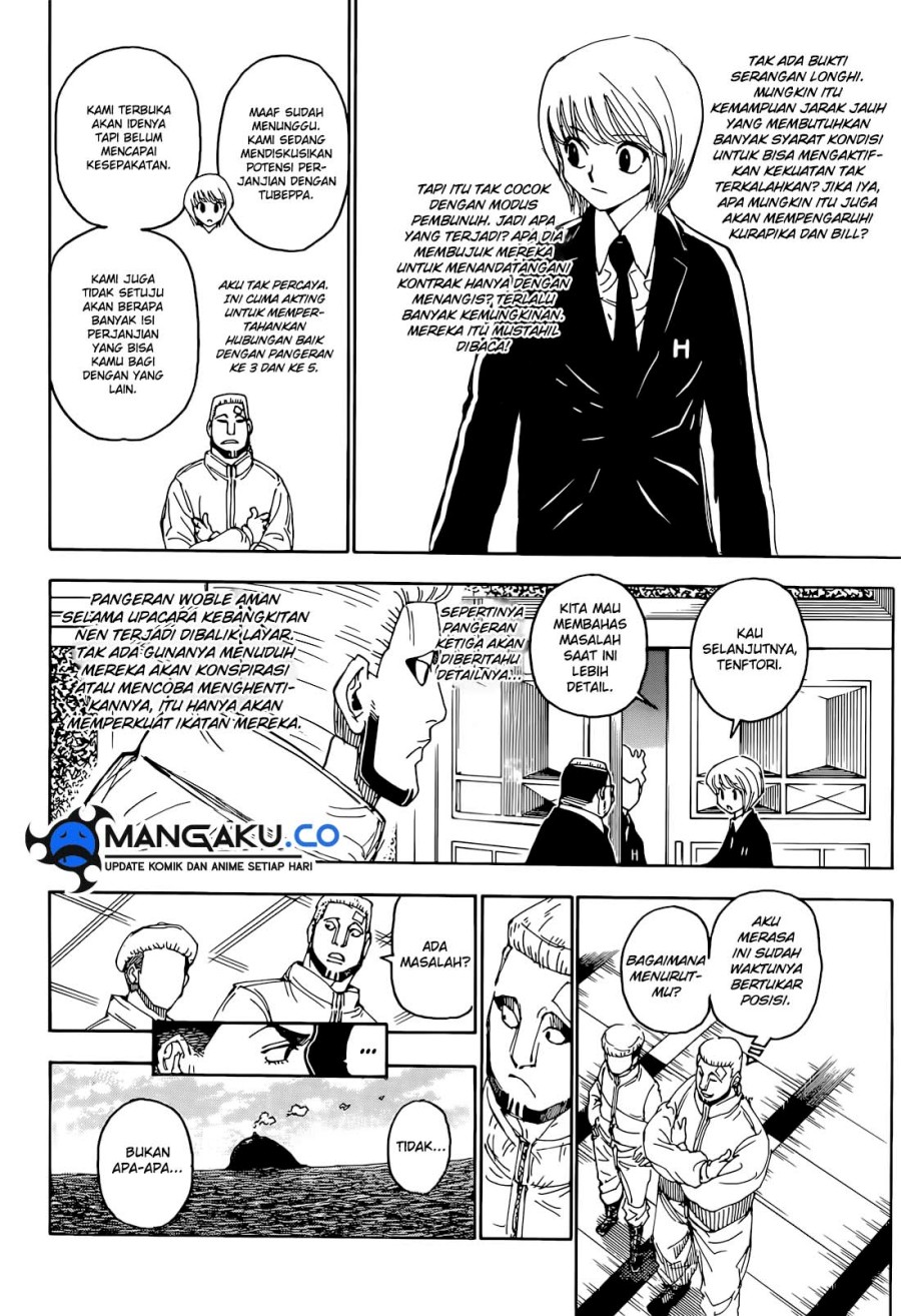 Hunter x Hunter Chapter 401 Gambar 20