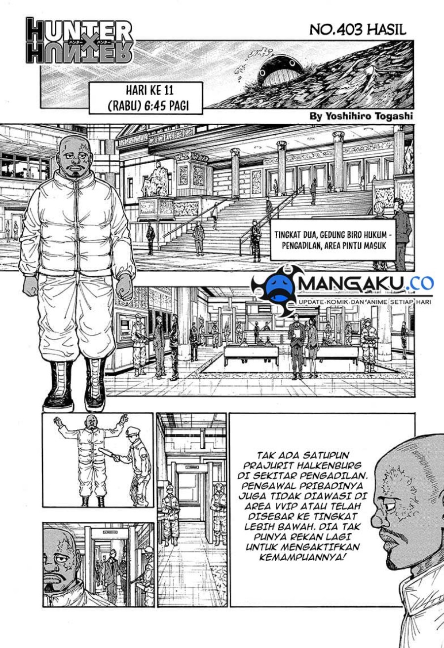 Baca Hunter x Hunter Chapter 403 Gambar 2