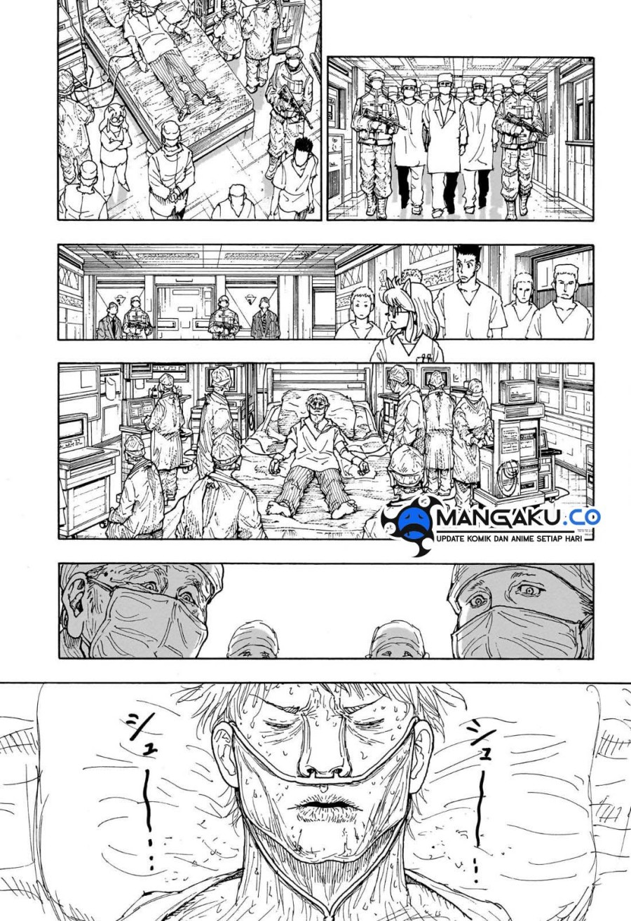 Hunter x Hunter Chapter 404 Gambar 12