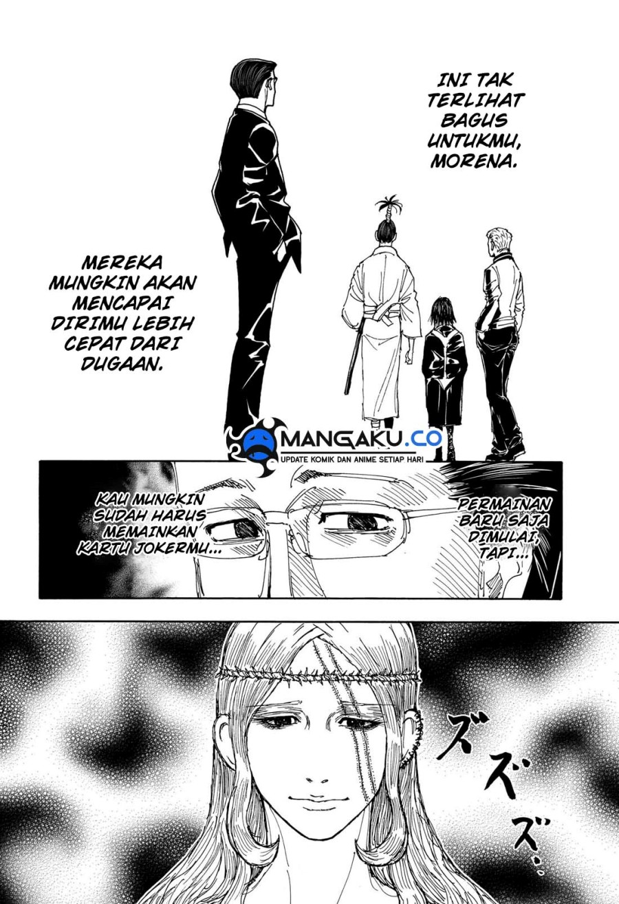 Hunter x Hunter Chapter 405 Gambar 17
