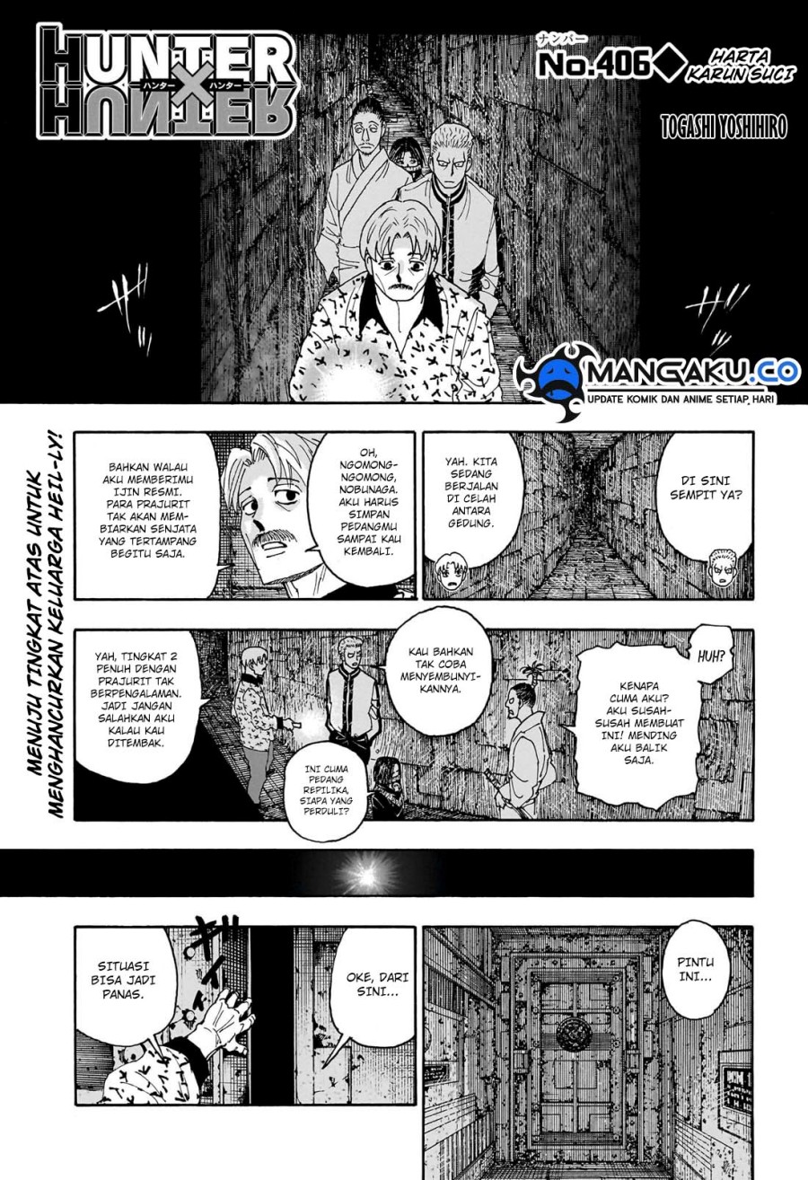 Baca Hunter x Hunter Chapter 406 Gambar 2