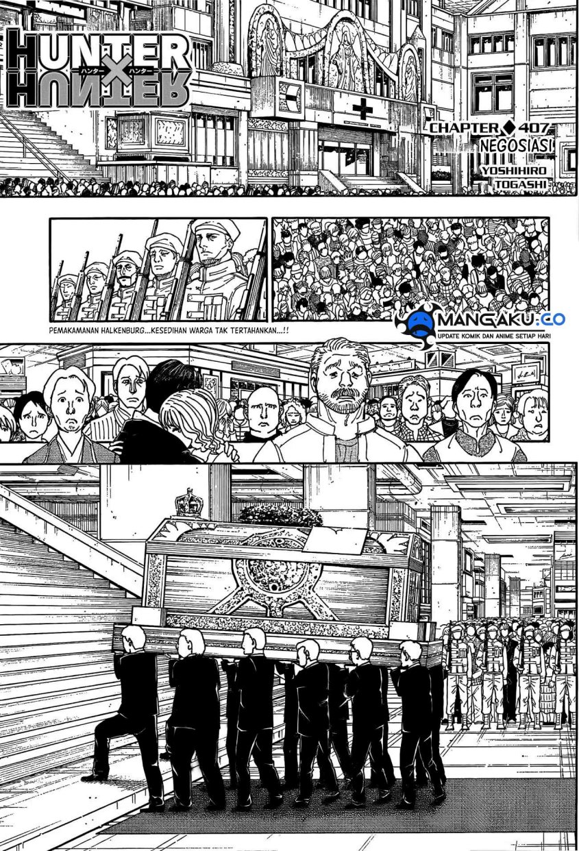 Baca Hunter x Hunter Chapter 407 Gambar 2