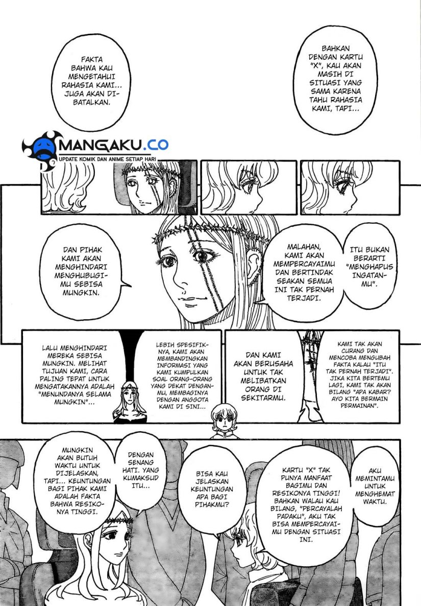 Hunter x Hunter Chapter 408 Gambar 14