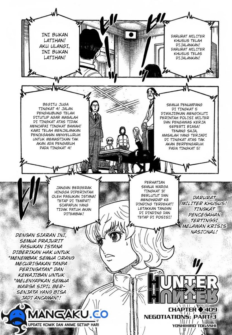 Baca Hunter x Hunter Chapter 409 Gambar 2