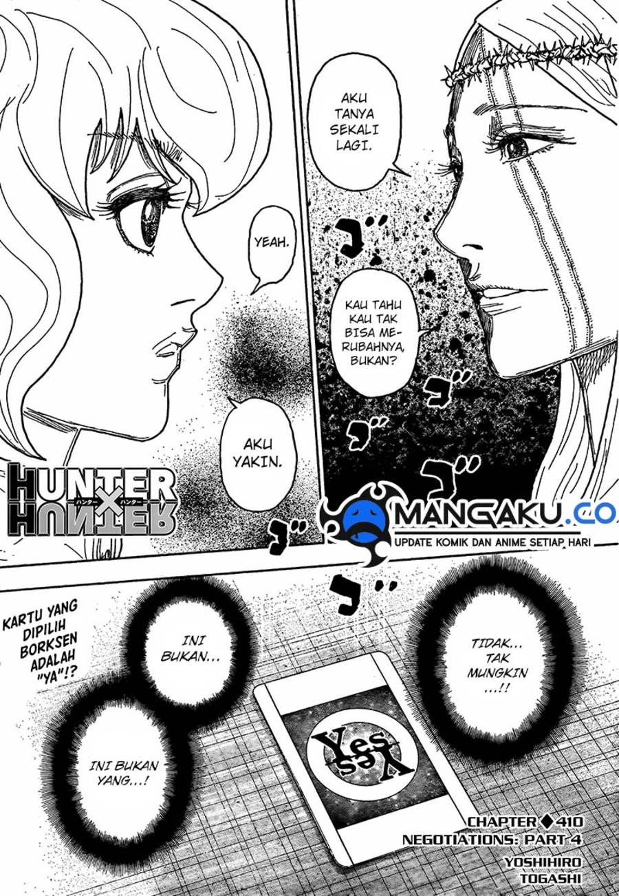 Baca Hunter x Hunter Chapter 410 Gambar 2