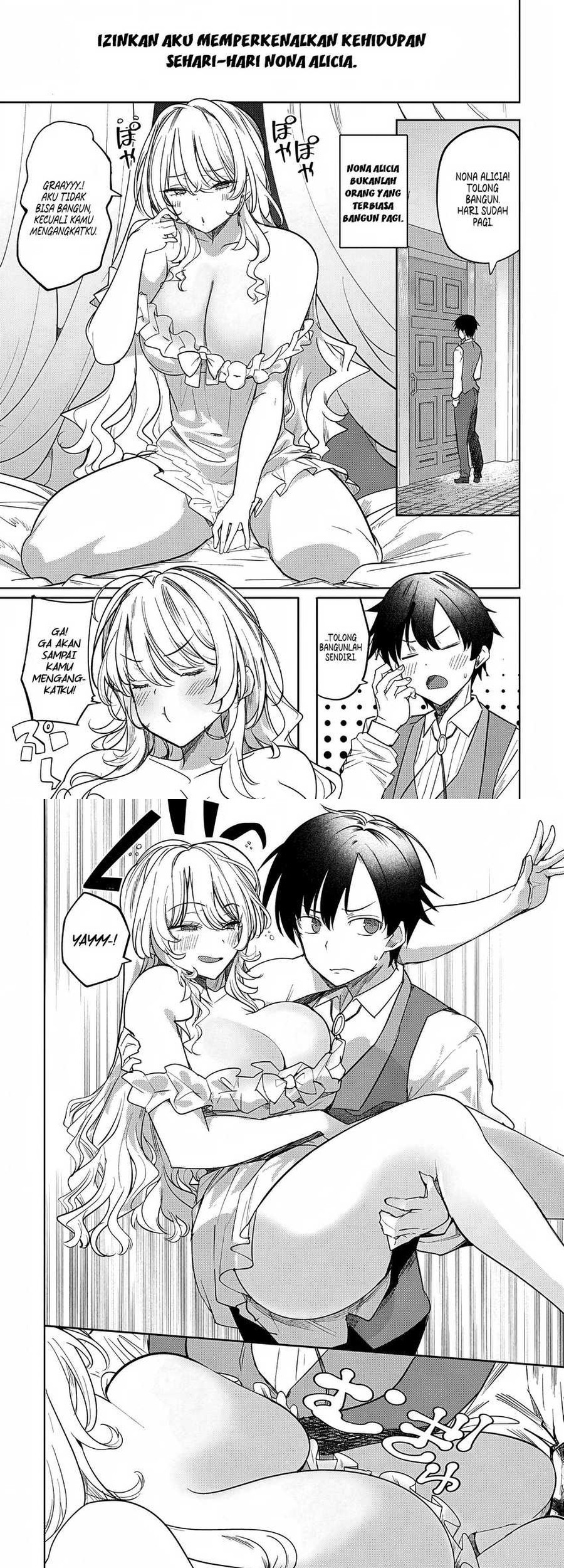 Baca Komik Hyouketsu Reijou-sama wo Follow Shitara, Mechamecha Dekiai Sareteshimatta Ken Chapter 4 Gambar 1
