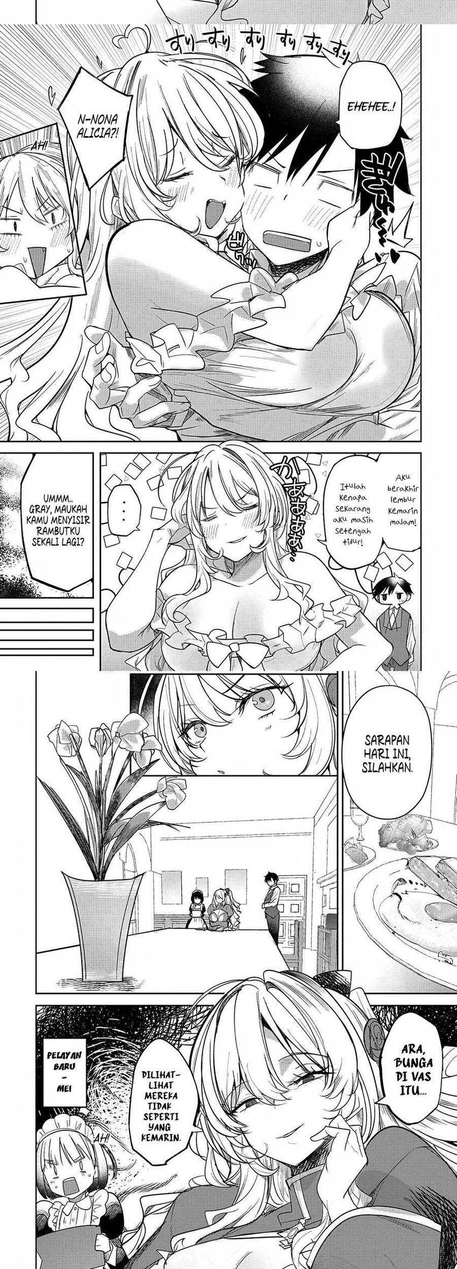 Baca Hyouketsu Reijou-sama wo Follow Shitara, Mechamecha Dekiai Sareteshimatta Ken Chapter 4 Gambar 2