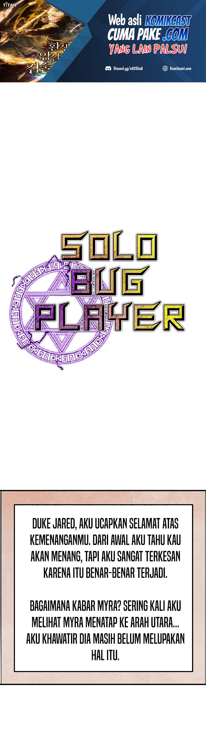 Baca Komik I Am Player Who Suck Alone (Solo Bug Player) Chapter 93 Gambar 1
