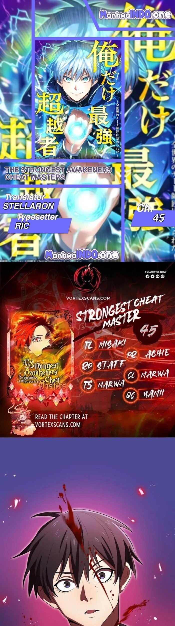 Baca Komik I Am the Strongest Awakeners, Recognized by All of the World’s Cheat Masters Chapter 45 Gambar 1