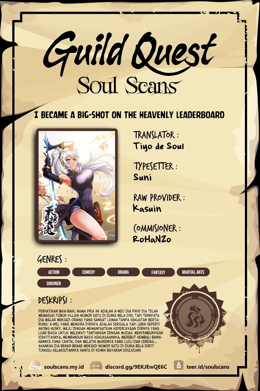 Baca Komik I Became a Big-Shot on the Heavenly Leaderboard Chapter 27 Gambar 1