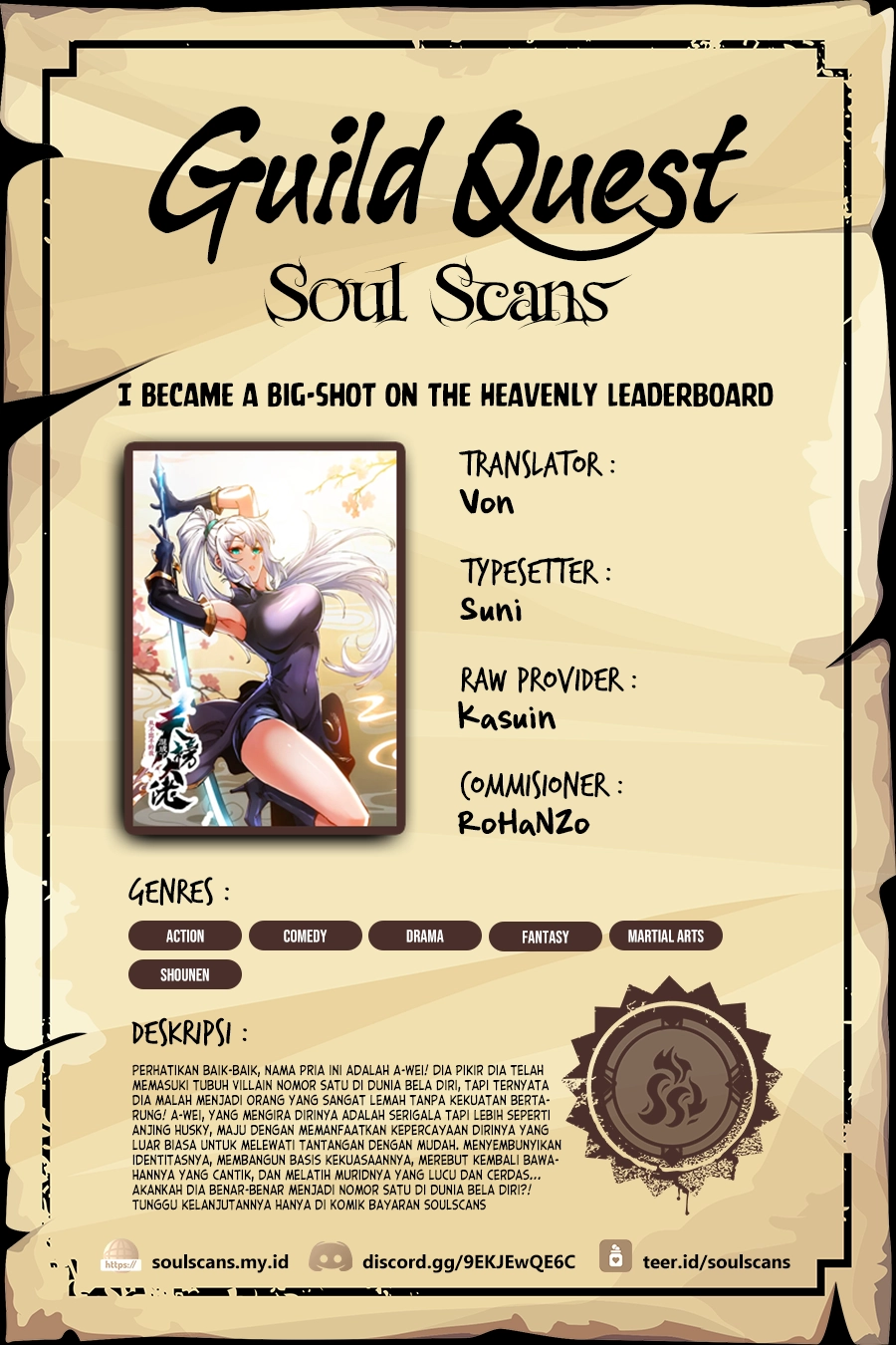 Baca Komik I Became a Big-Shot on the Heavenly Leaderboard Chapter 29 Gambar 1