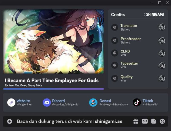 Baca Komik I Became A Part Time Employee For Gods (Albanara of the Gods) Chapter 38 Gambar 1