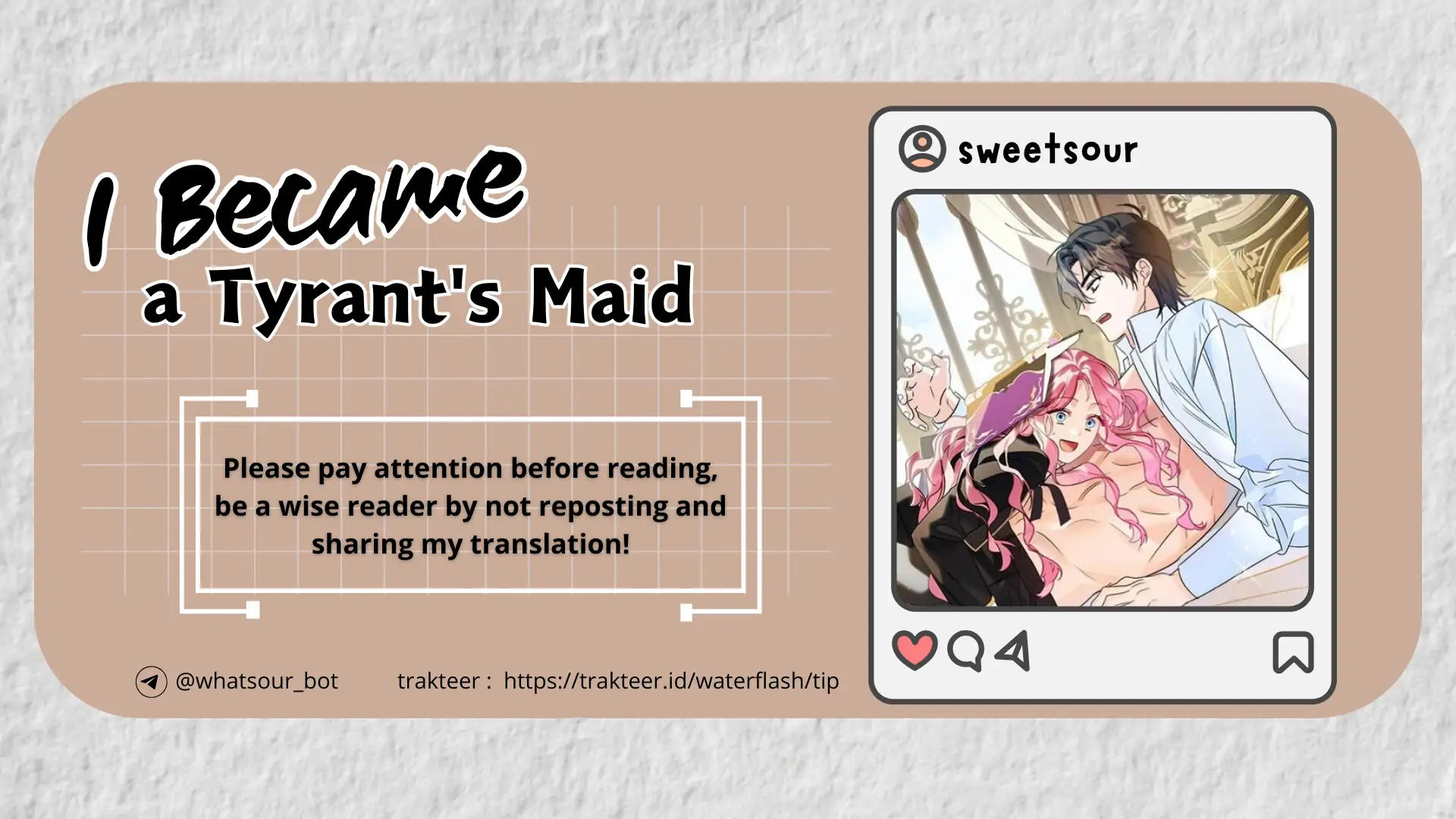 Baca Komik I Became a Tyrant’s Maid Chapter 61 Gambar 1