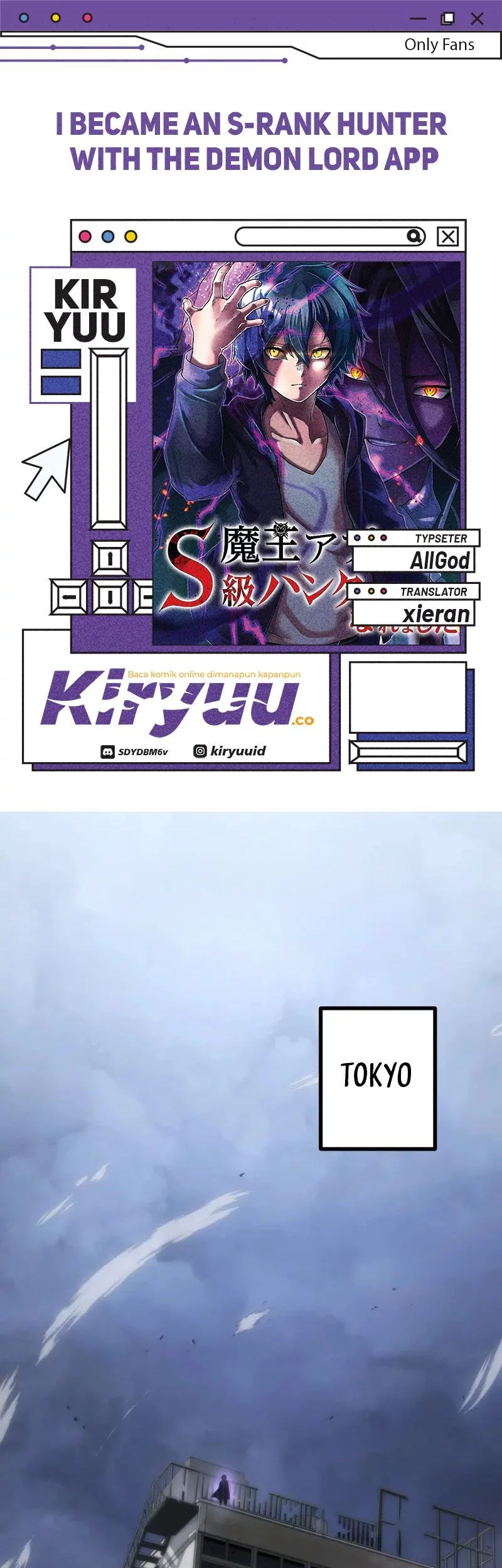 Baca Komik I Became an S-Rank Hunter With the Demon Lord App Chapter 61 Gambar 1