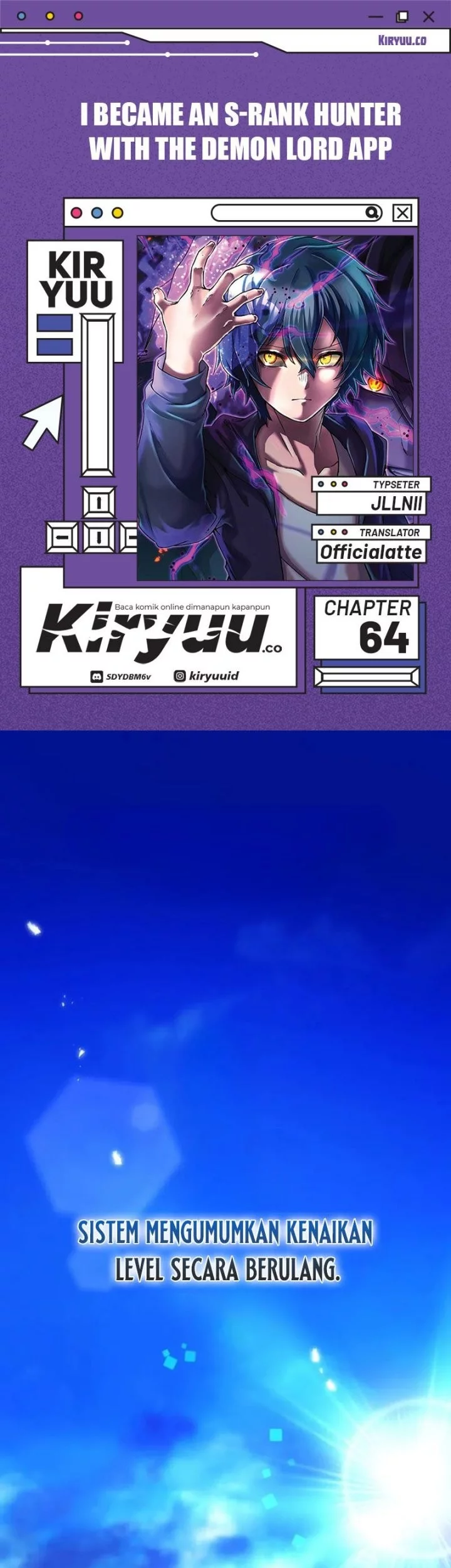 Baca Komik I Became an S-Rank Hunter With the Demon Lord App Chapter 64 Gambar 1