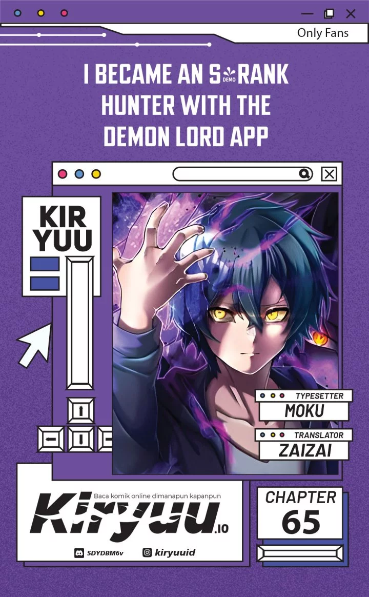 Baca Komik I Became an S-Rank Hunter With the Demon Lord App Chapter 65 Gambar 1