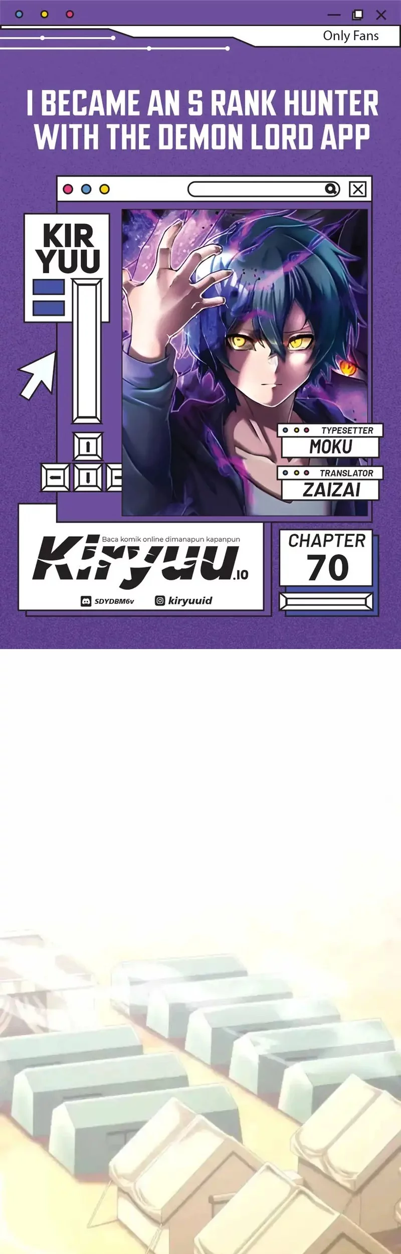 Baca Komik I Became an S-Rank Hunter With the Demon Lord App Chapter 70 Gambar 1