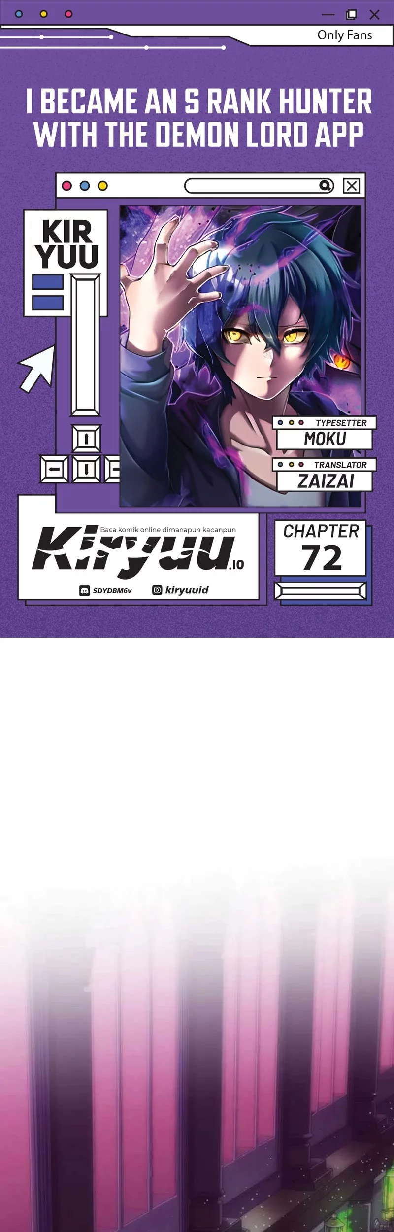 Baca Komik I Became an S-Rank Hunter With the Demon Lord App Chapter 72 Gambar 1