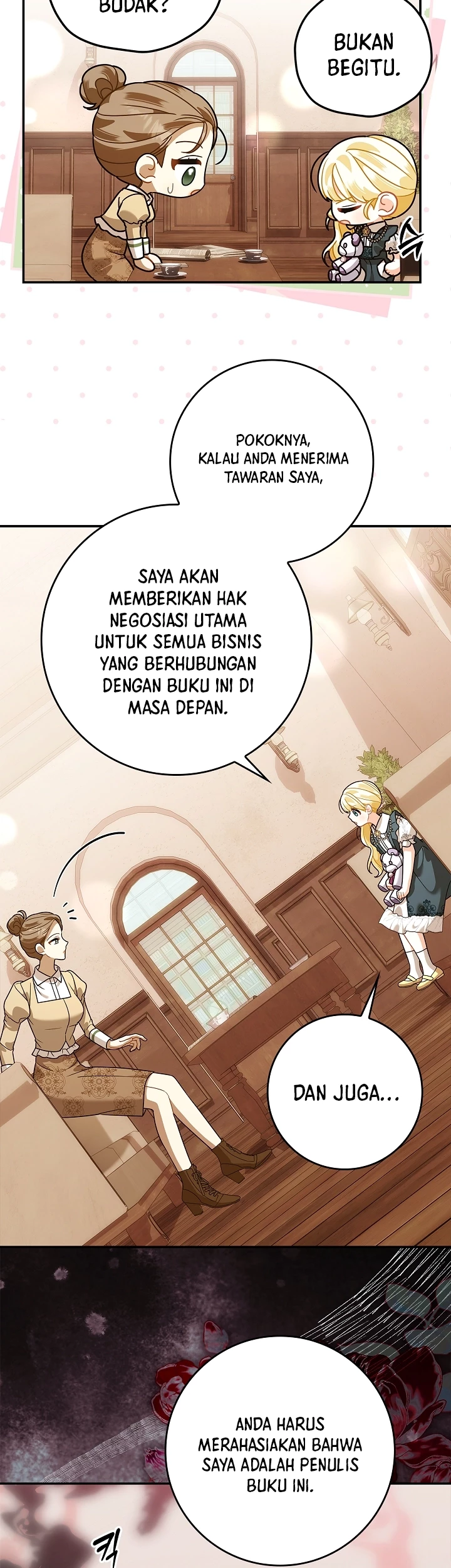 I Became the Daughter of a Ghost Duke Chapter 28 Gambar 6