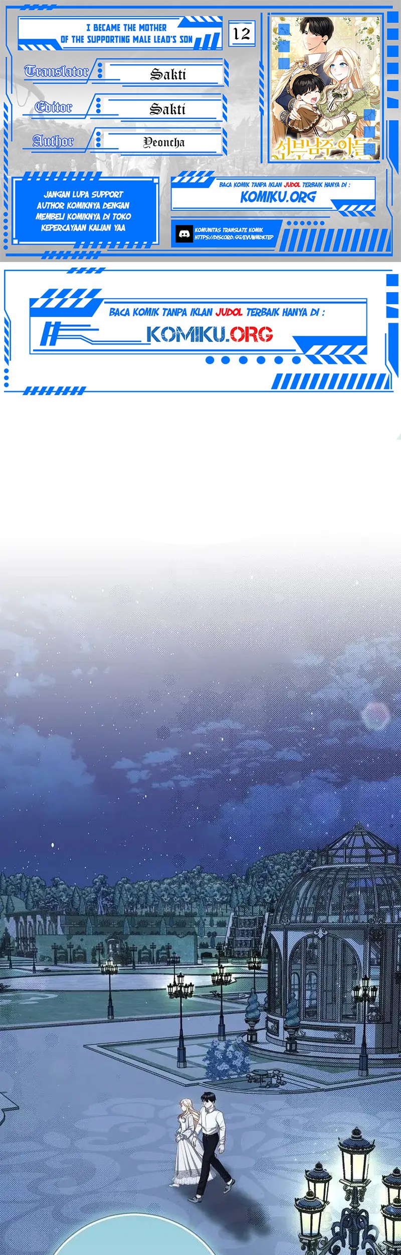 Baca Komik I Became the Mother of the Supporting Male Lead's Son Chapter 12 Gambar 1