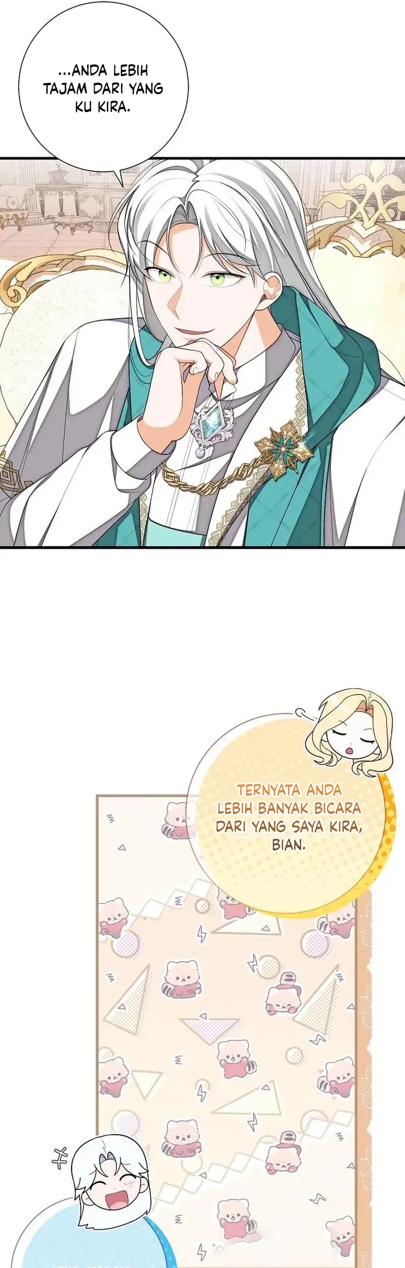 I Became the Mother of the Supporting Male Lead's Son Chapter 12 Gambar 24