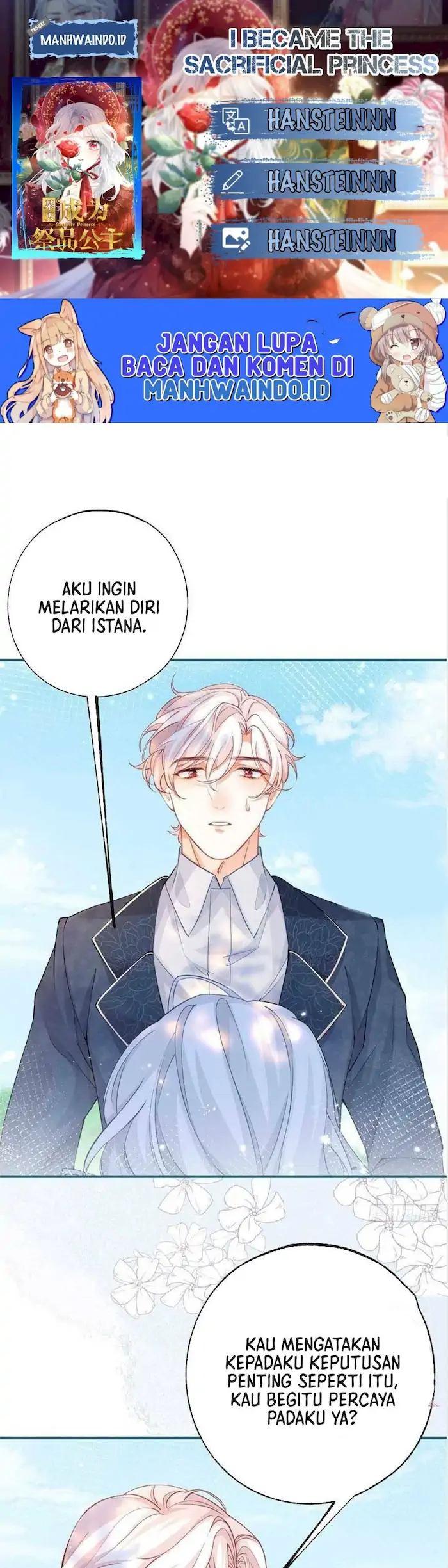 Baca Komik I Became the Sacrificial Princess Chapter 25 Gambar 1