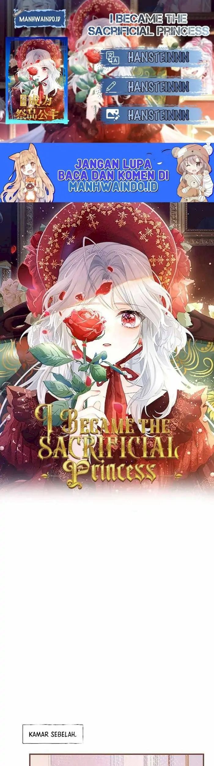 Baca Komik I Became the Sacrificial Princess Chapter 31 Gambar 1