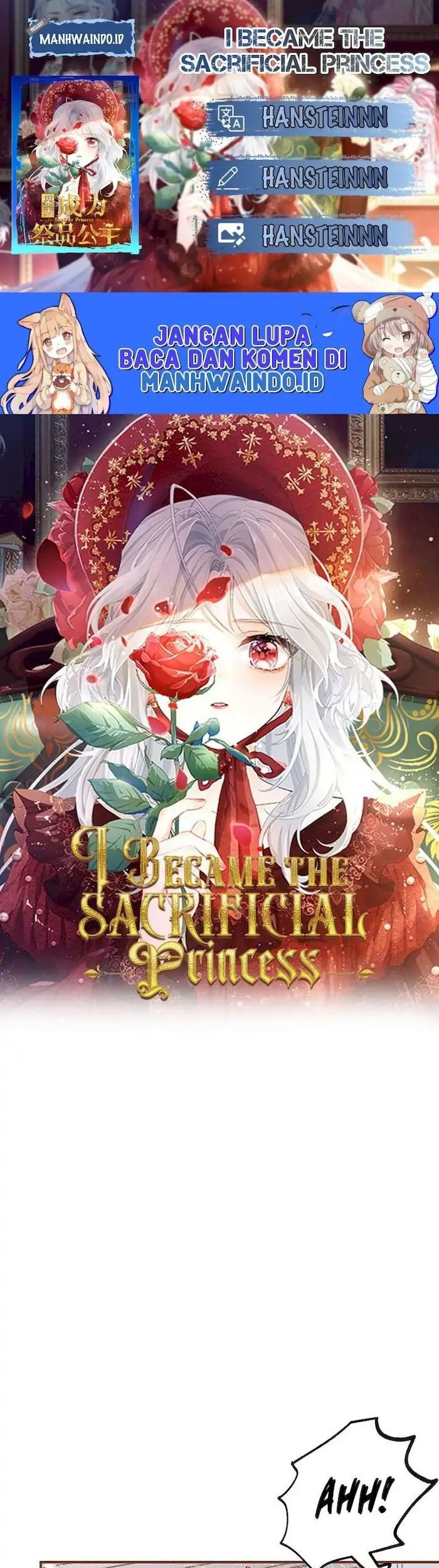 Baca Komik I Became the Sacrificial Princess Chapter 33 Gambar 1