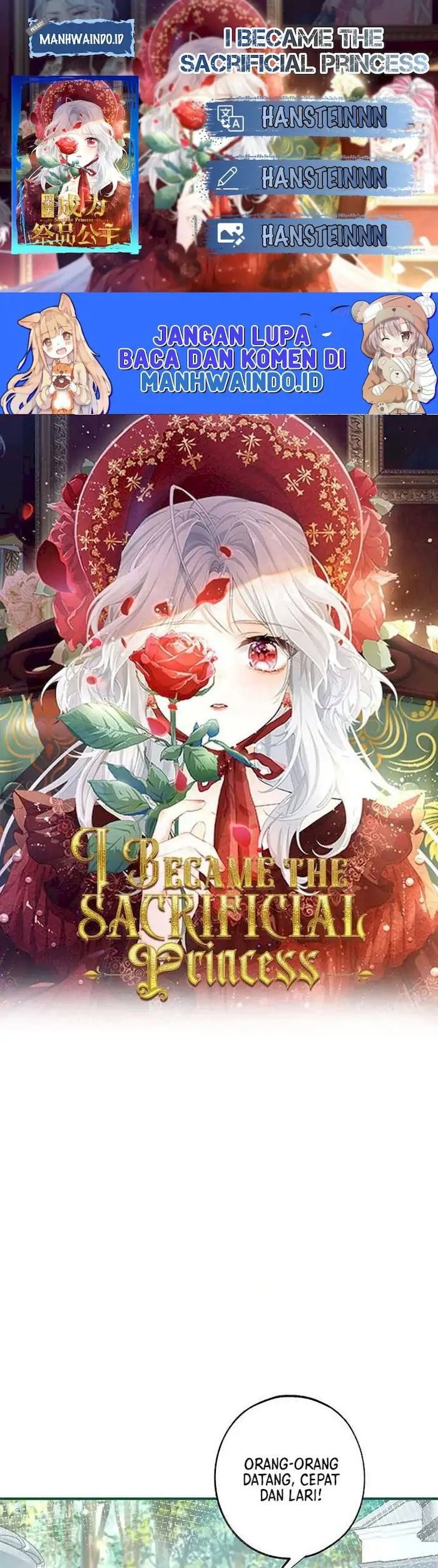 Baca Komik I Became the Sacrificial Princess Chapter 36 Gambar 1