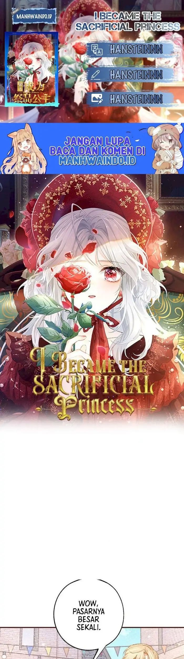 Baca Komik I Became the Sacrificial Princess Chapter 40 Gambar 1