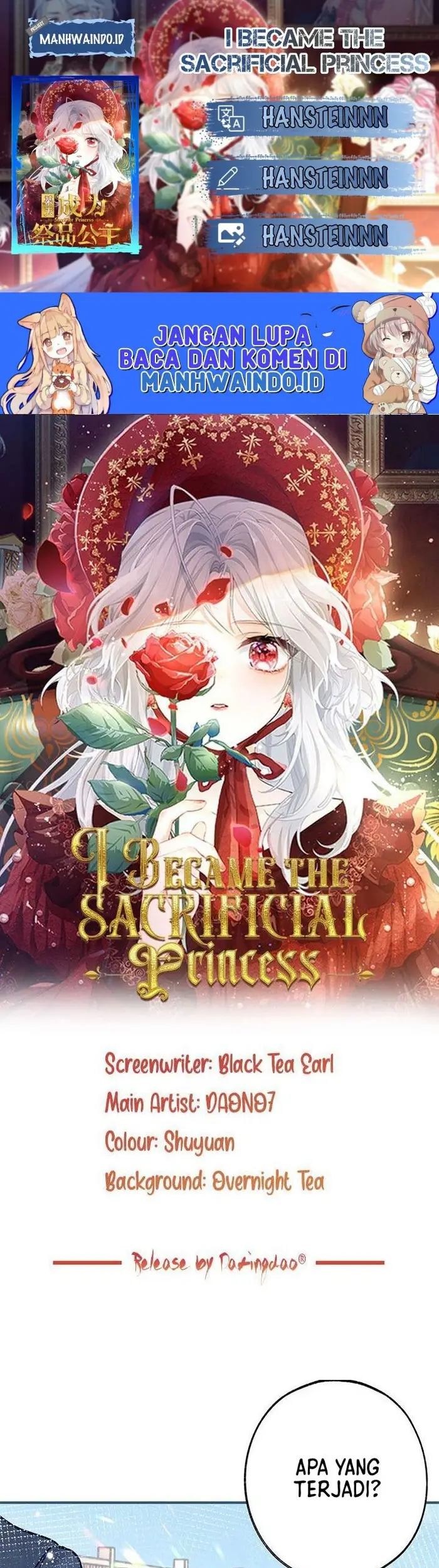 Baca Komik I Became the Sacrificial Princess Chapter 42 Gambar 1