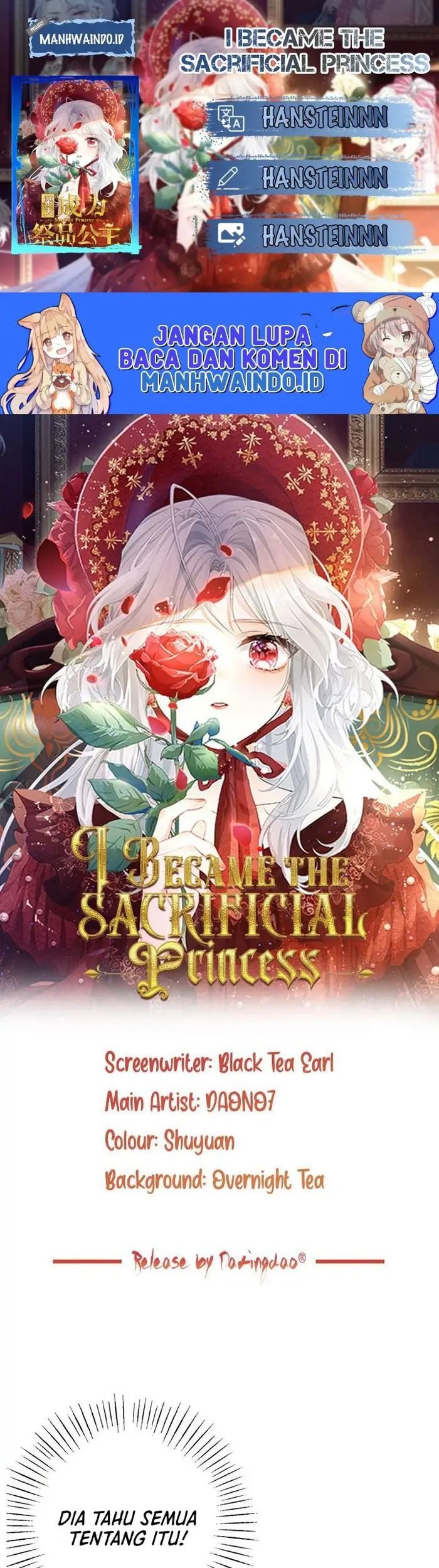 Baca Komik I Became the Sacrificial Princess Chapter 46 Gambar 1