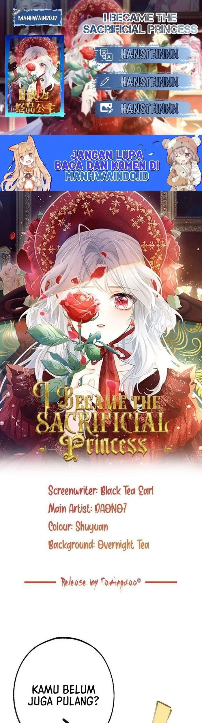 Baca Komik I Became the Sacrificial Princess Chapter 47 Gambar 1