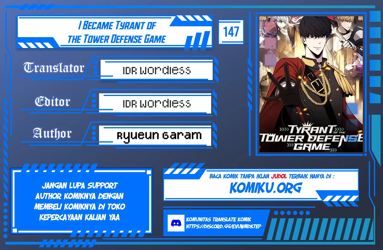Baca Komik I Became the Tyrant of a Defense Game Chapter 147 Gambar 1
