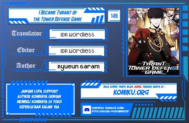 Baca Komik I Became the Tyrant of a Defense Game Chapter 149 Gambar 1