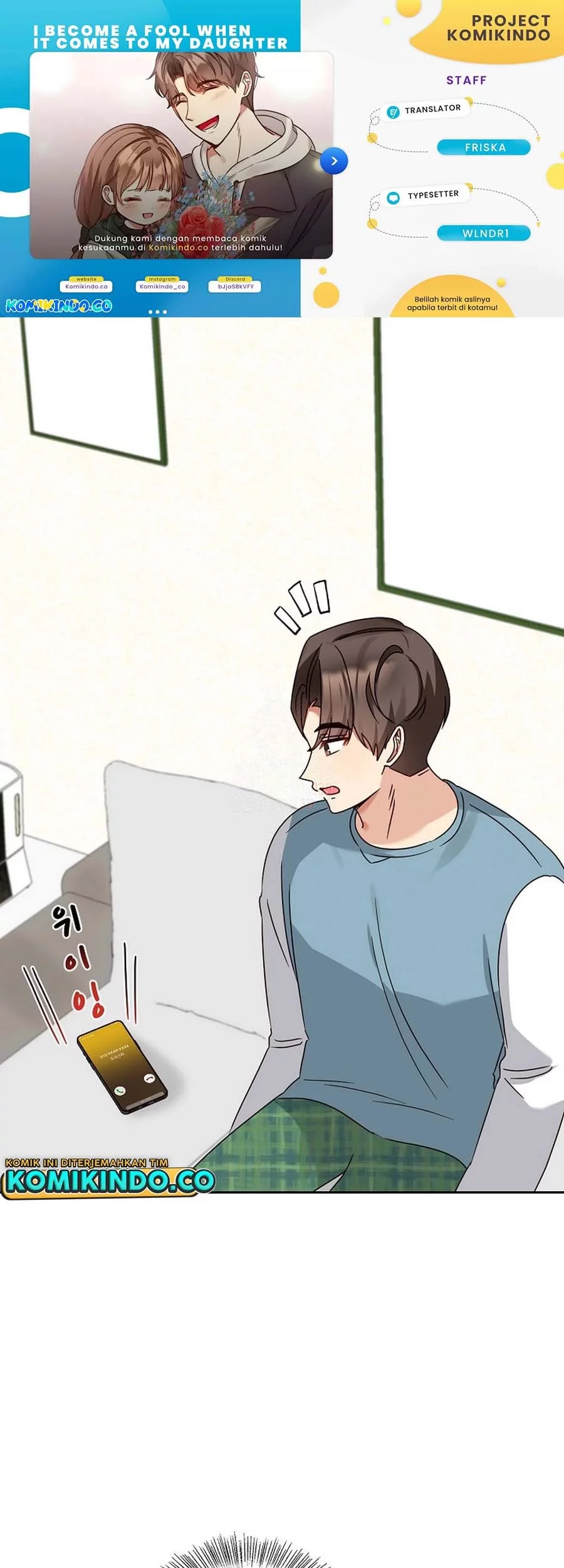 Baca Komik I Become a Fool When It Comes to My Daughter Chapter 159 Gambar 1