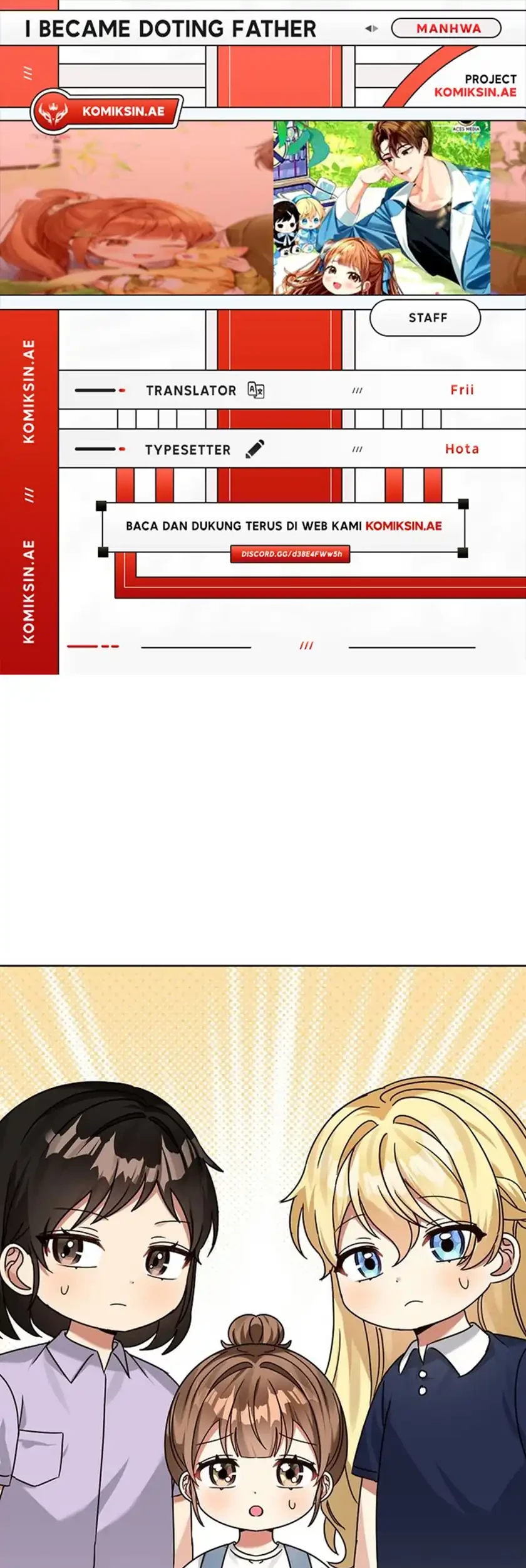 Baca Komik I Become a Fool When It Comes to My Daughter Chapter 201 Gambar 1