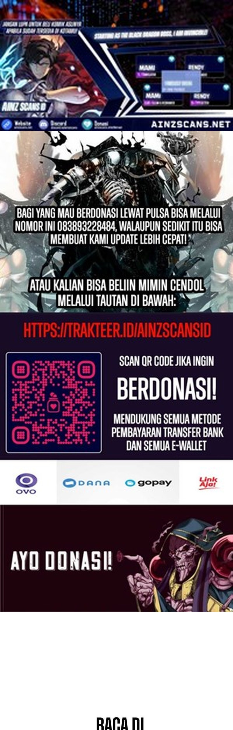 Baca Komik I Become Invincible Black Dragon Boss At The Start Chapter 57 Gambar 1