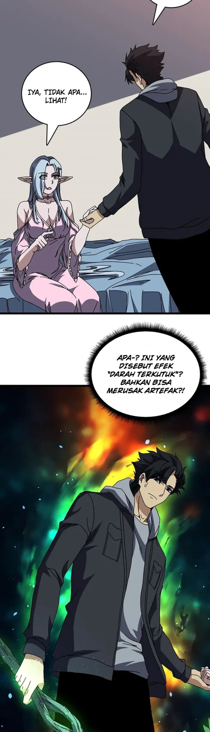 I Become Invincible Black Dragon Boss At The Start Chapter 76 Gambar 22