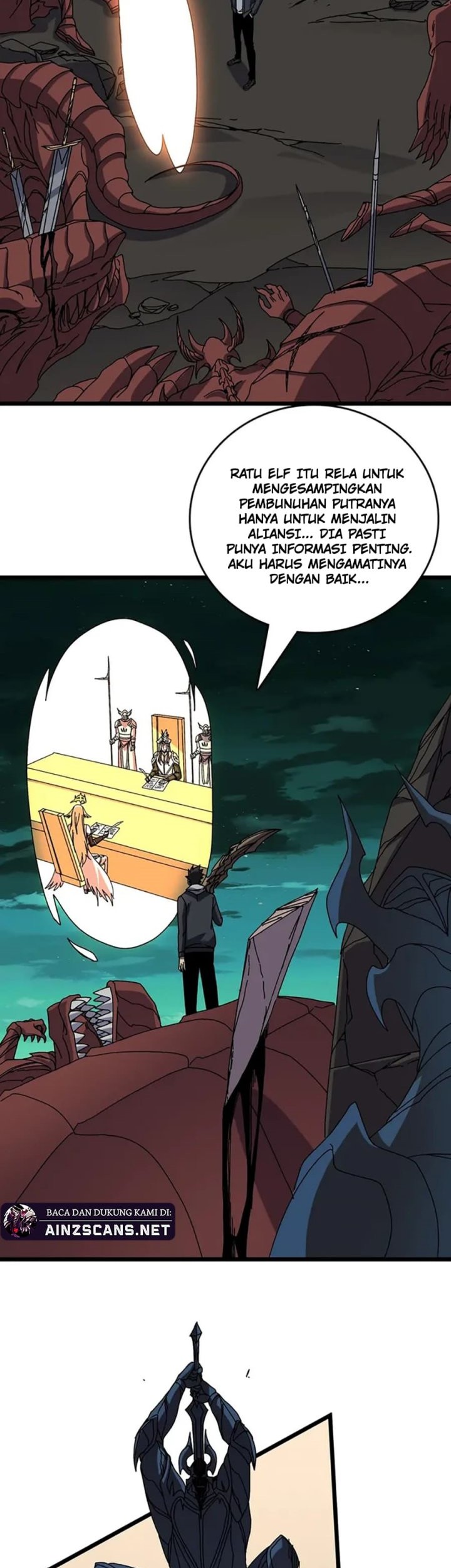 I Become Invincible Black Dragon Boss At The Start Chapter 76 Gambar 28