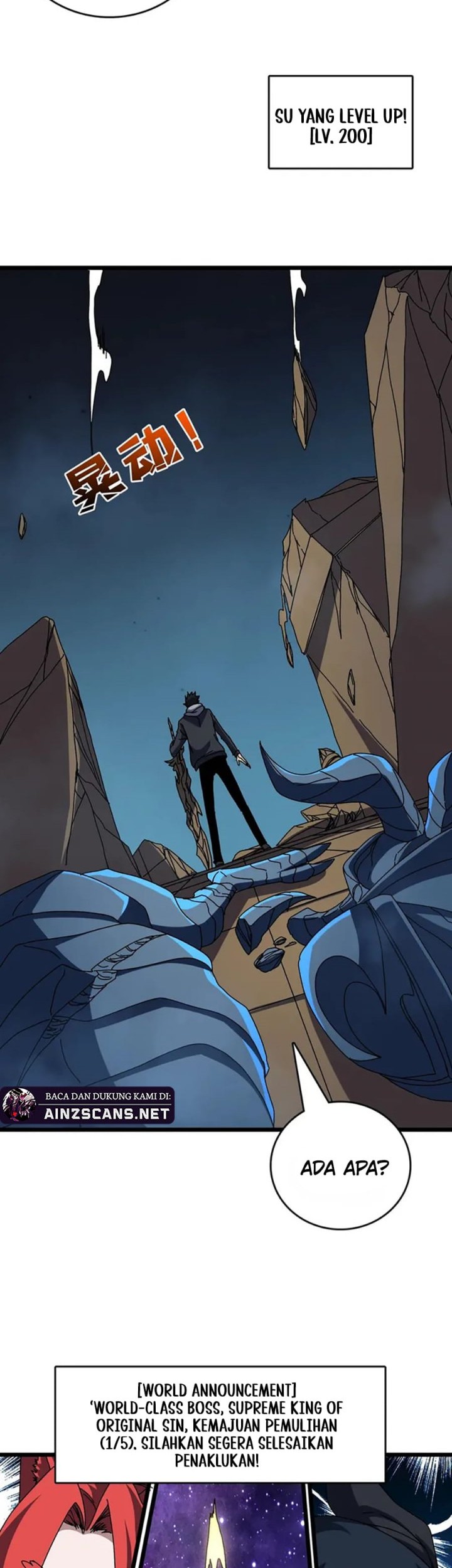 I Become Invincible Black Dragon Boss At The Start Chapter 76 Gambar 31