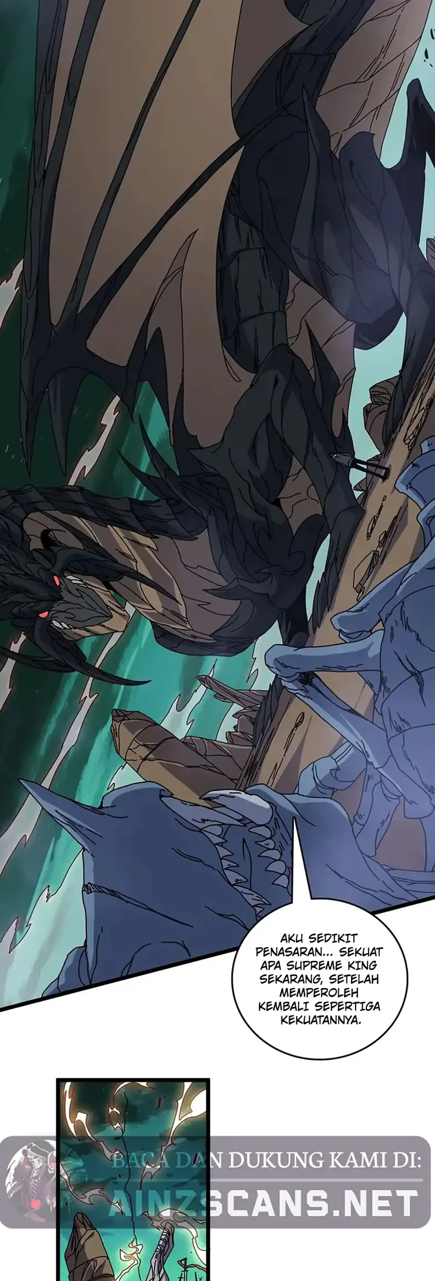 I Become Invincible Black Dragon Boss At The Start Chapter 77 Gambar 4